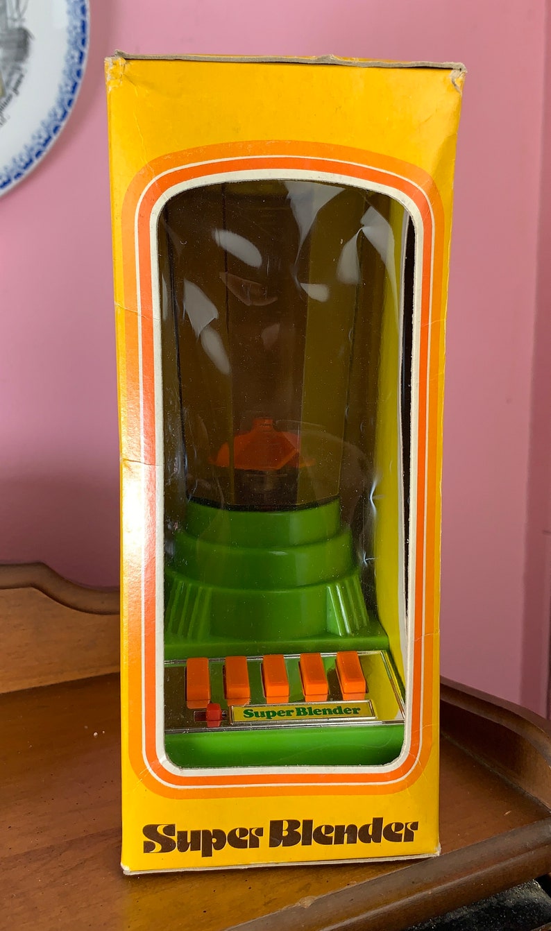 Vintage / Antique Toy Batterieantrieb Super Blender Batteryoperated