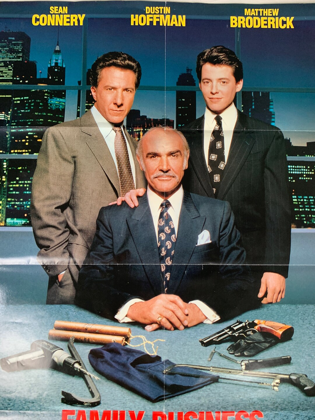 Vintage Film Art - Family Business 1989-1990 Authentic Movie Poster ...