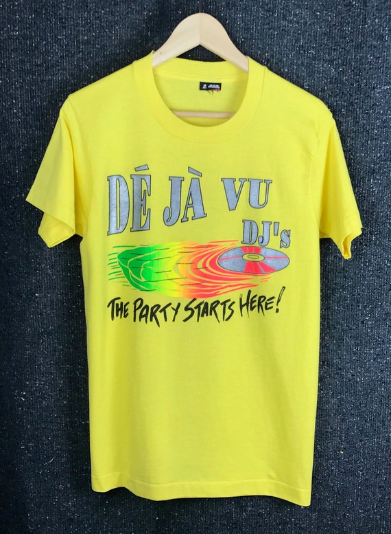 Vintage Tee - Music / Kitsch -– De Ja Vu DJ's T-Sh