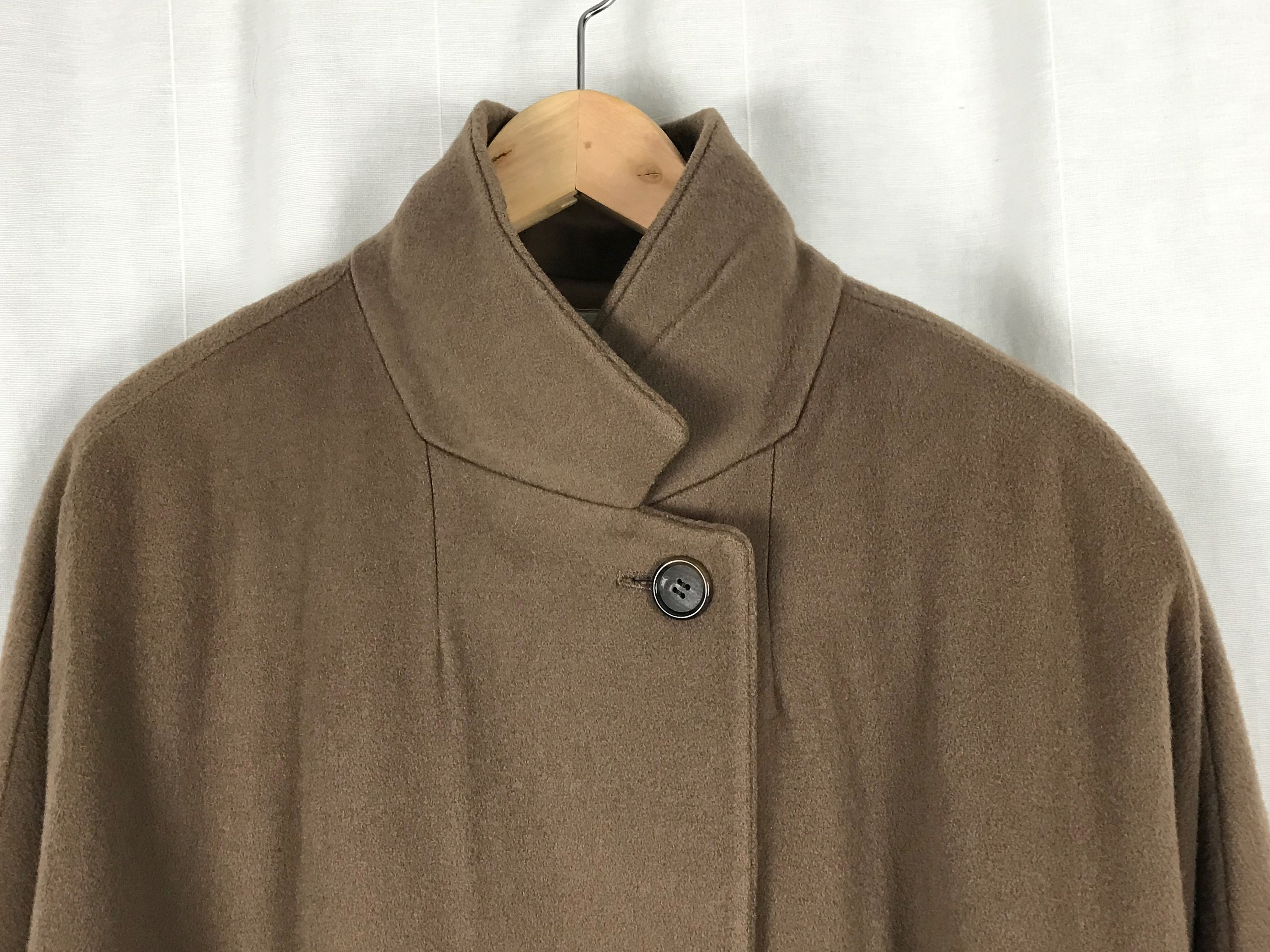 Vintage Coat Calvin Klein Full-Length Wool Coat in | Etsy