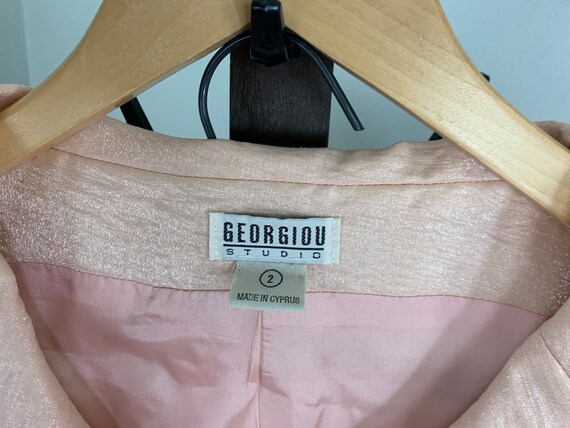 Vintage Set - Georgiou Studio Skirt Suit in Pale … - image 6