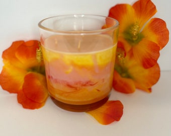 Velas de soja y ceras fundidas hechas a mano