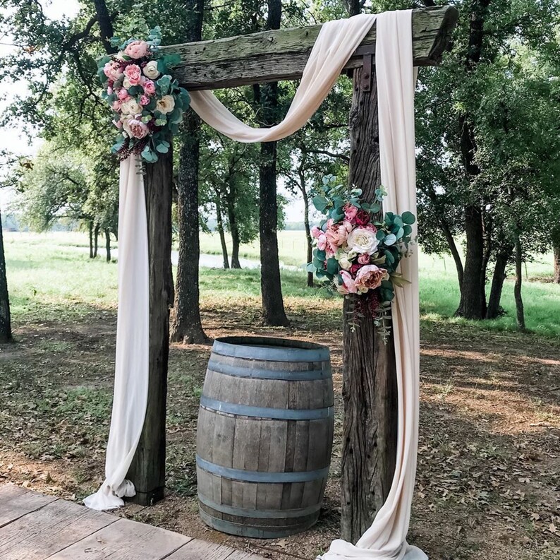 Bridesmaid Bouquet Boutonnieres Custom Order Bridal Bouquet Faux Bouquet Custom Order Bridal Flowers, Corsages Arch Piece