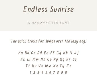 Italic Handwritten Font Bundle Regular Bold for Digital Planners Notes GoodNotes iPad Procreate Fonts