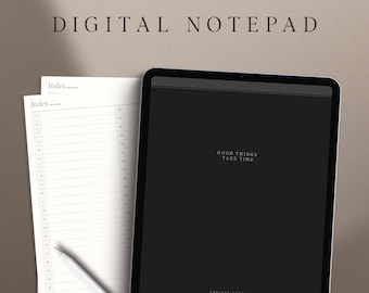 100 Section Digital Notebook for Goodnotes, Goodnotes Notebook, Student Notebook, Lined Grid Dotted Cornell Templates, Goodnotes Template