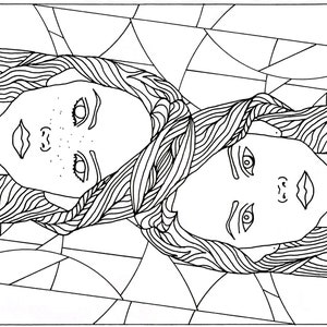 Digital Printable Coloring Page 2024128 - Etsy