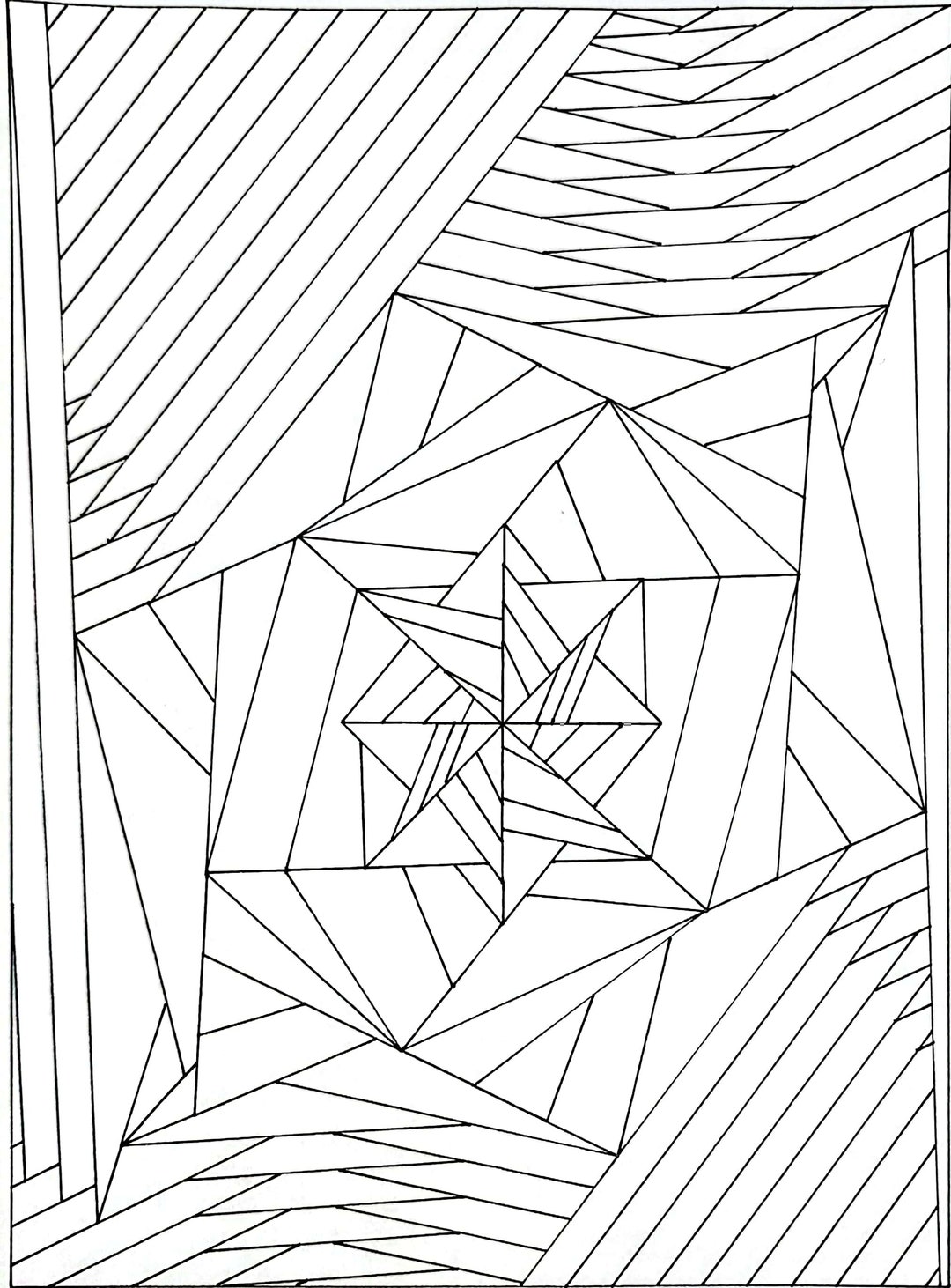 Digital Printable Coloring Page 2024006 - Etsy