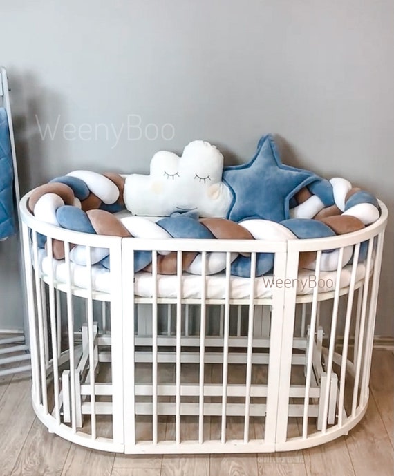 denim crib bedding