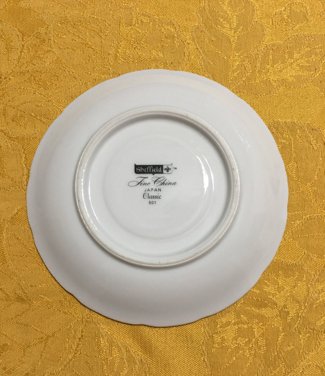 Sheffield Fine China Japan Classic 501 5 3/4 Inch Saucer Etsy