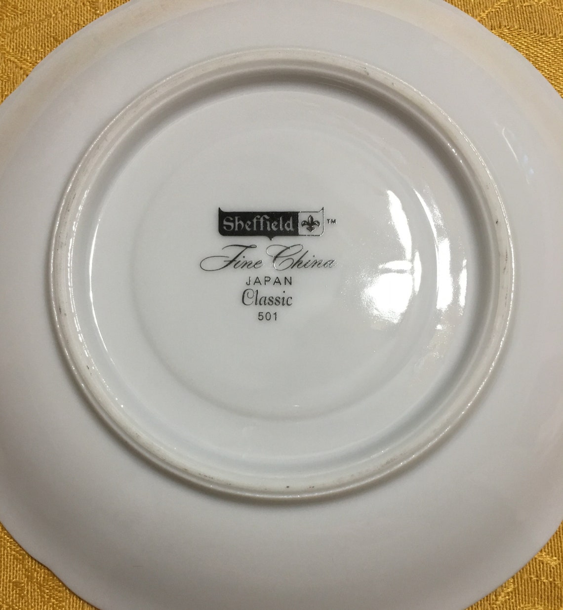 Sheffield Fine China Japan Classic 501 5 3/4 Inch Saucer Etsy