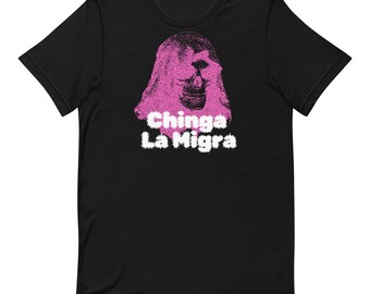 Chinga La Migra Santa Muerte Death Shirt t-shirt