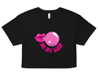 Be My Simp Crop Top lustiges T-Shirt