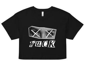 ILLYUCK official merch punk crop top tee