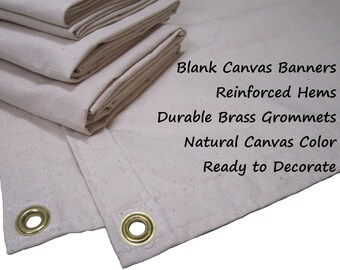 Canvas With Grommets Etsy