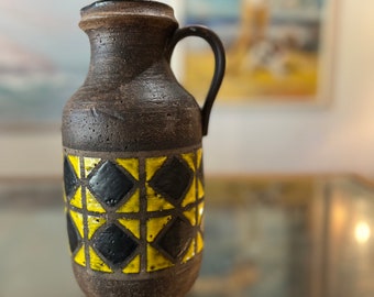 Bitossi-Style Mid-Century Pottery Pitcher