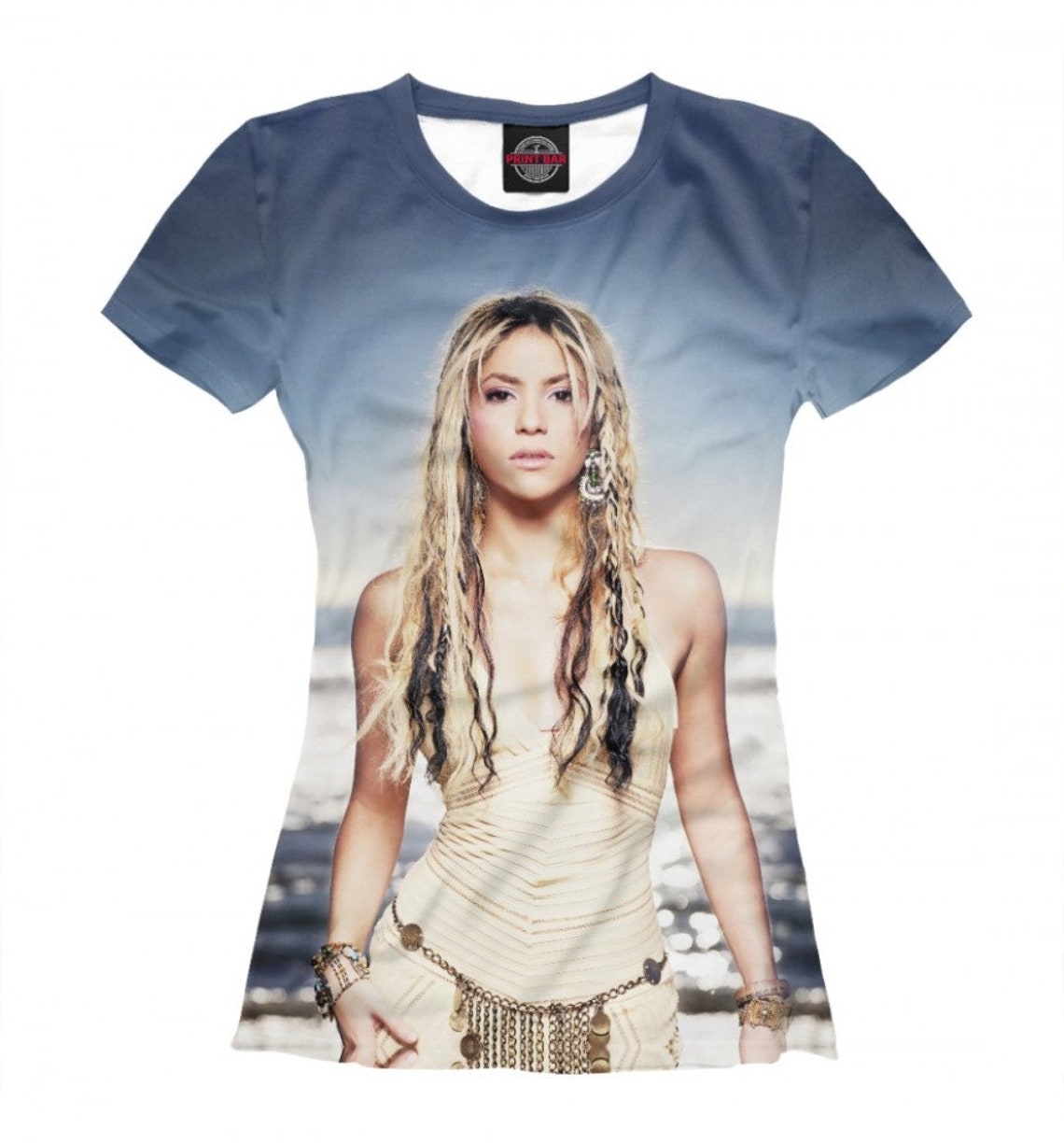 shakira graphic tee