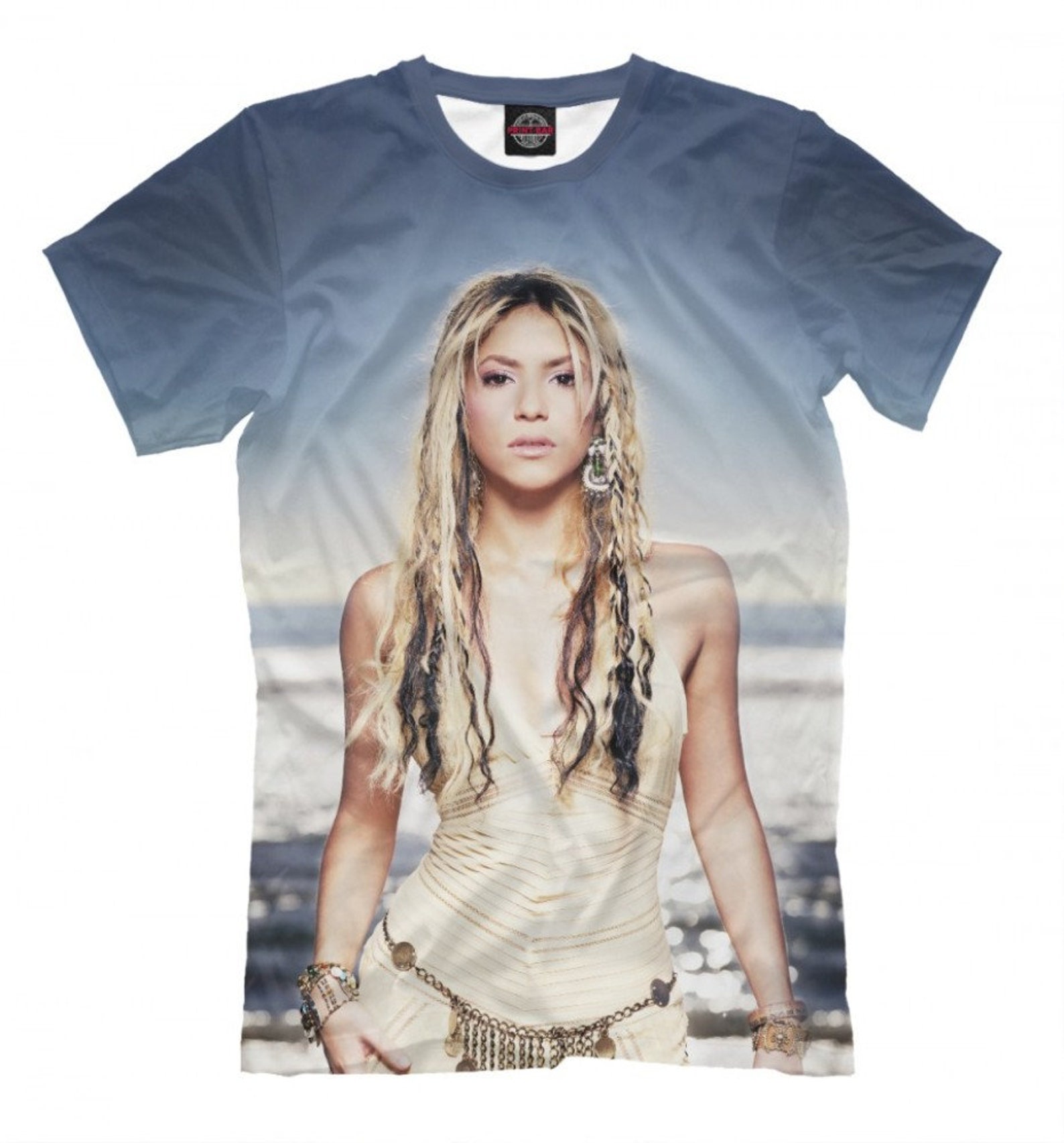 shakira graphic tee