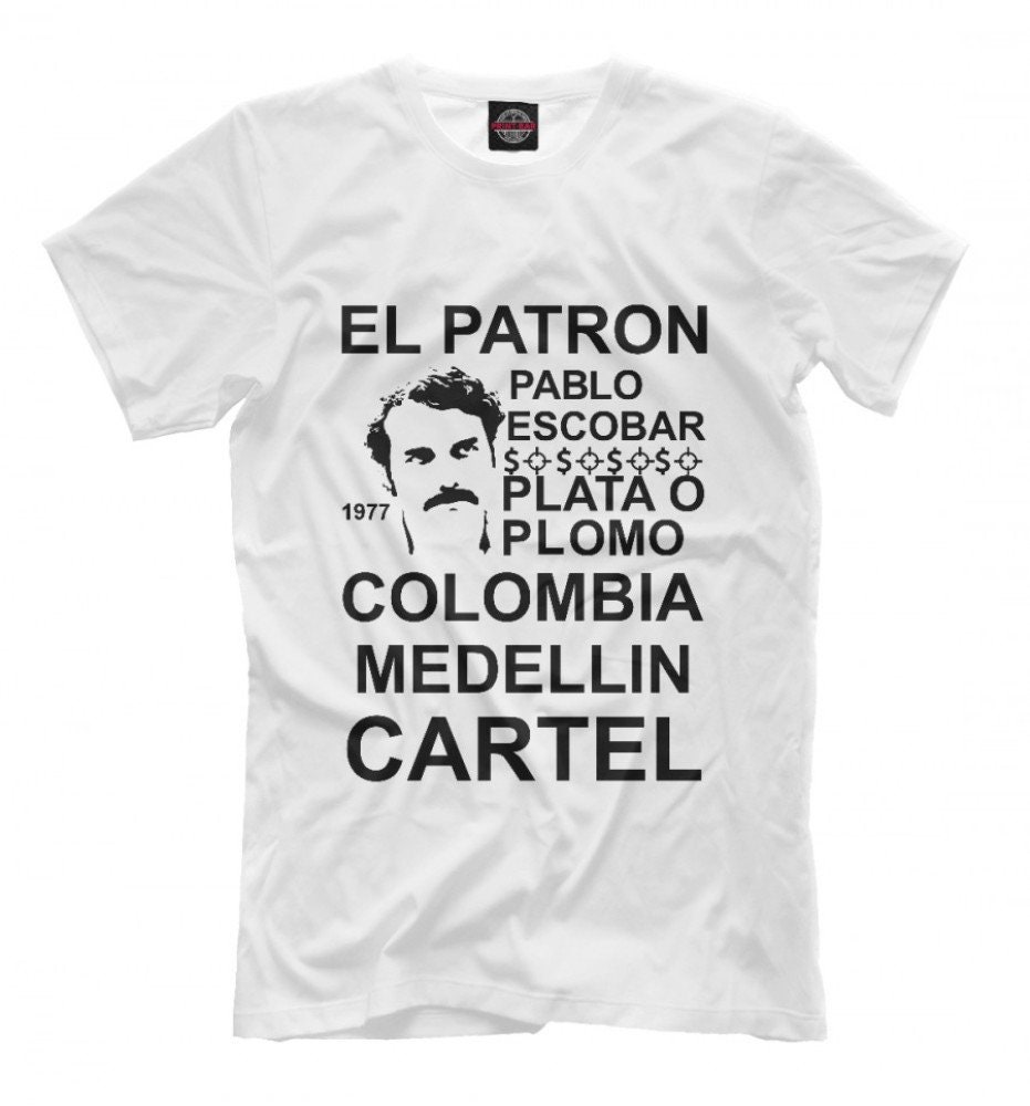 Pablo Escobar Graphic T-Shirt Men's Women's All Sizes | Etsy