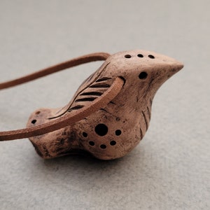 Керамическая Окарина Кулон Птица Древний Музыкальный Инструмент - Etsy