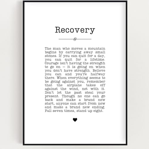 Gifts for Him Recovery Gift Aa Na Recovery Gift Sobriety Etsy