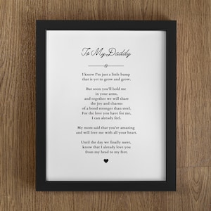 A Message From The Bump Sign, New Dad Gift From The Bump Instant Download, First Time Dad Poster, Soon To Be First Time Dad Gift From Mom
