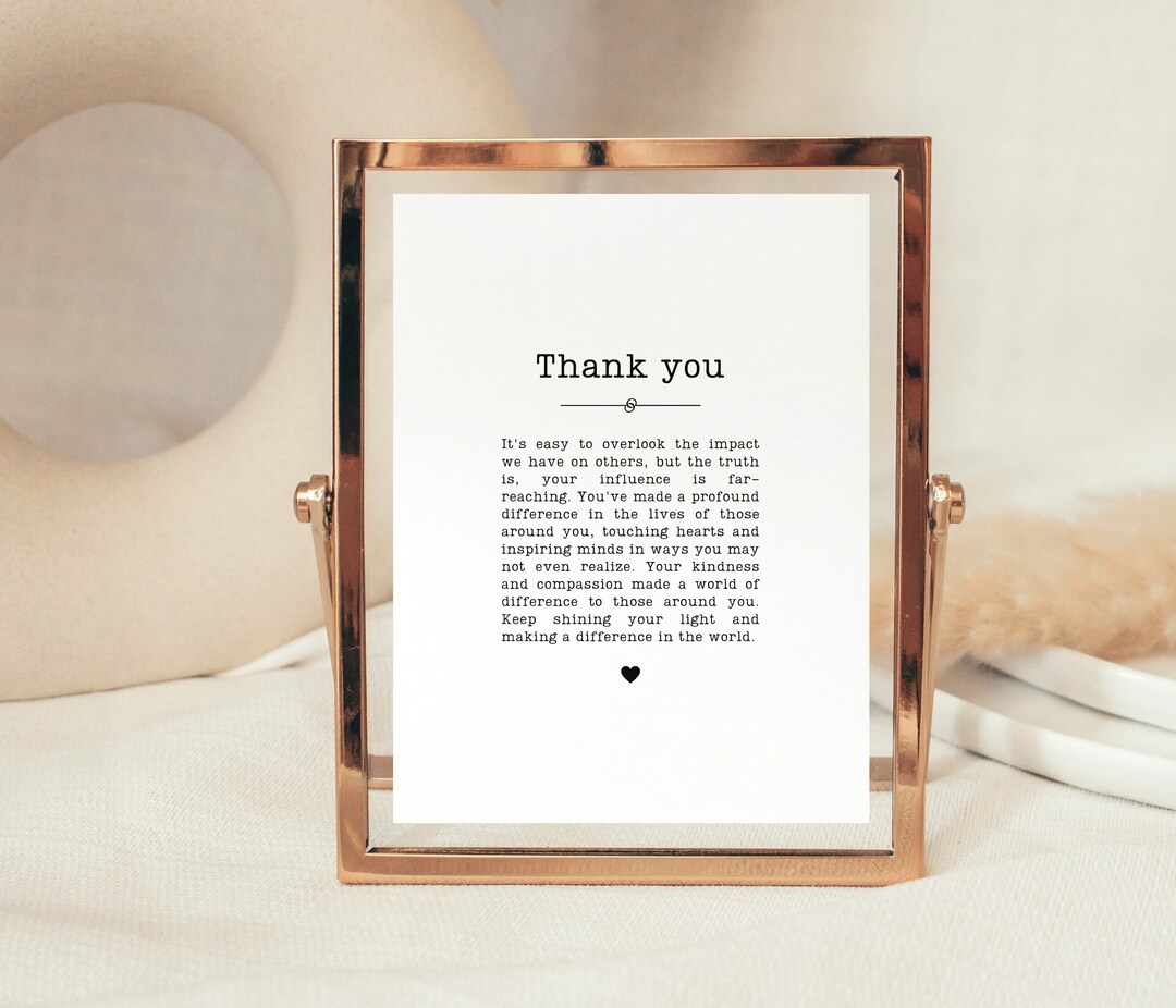 Thank You Gift Ideas for Coworkers Thank You Gifts for Etsy