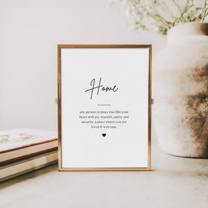 Presente para o primeiro apartamento juntos, definição de casa para download instantâneo, presente para o primeiro apartamento, presente de inauguração, presente para quem compra uma casa pela primeira vez