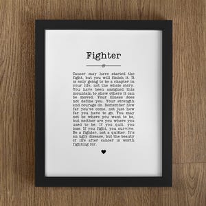 Cancer Survivor Gift, Cancer Support Gift, Cancer Recovery Gift, Cancer Patient Gift Instant Download, Words Of Encouragement, Stay Strong