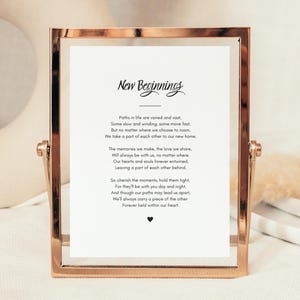 New Beginnings Instant Download, New Chapter Beginnings Gift, Clean Slate Gift, Moving Gift, New Job Gift, New Start Gift, Break Up Gift