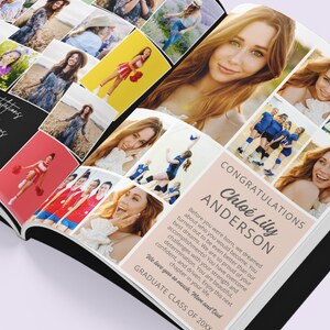Senior Ad Yearbook Template Canva Bundle, 8 Full Page Designs Templates, Senior Yearbook Ad Templates, Full Page Yearbook Ad Template Bundle