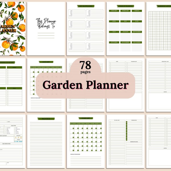 Garden download etsy