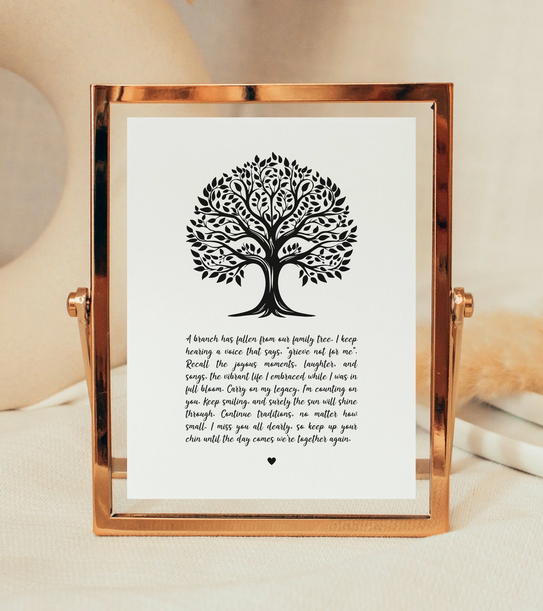 Bereaved Gifts, Sympathy Gift, Bereavement Poem, Sympathy Gift Loss of