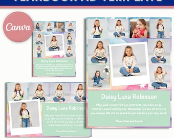 Yearbook Ad Template Elementary Half Page Yearbook Ad Template Elementary School Yearbook Ad Template Full Page Quarter Page Yearbook Ad