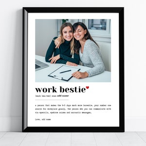 Definición de "Mejor amiga del trabajo", Impresión de "Mejor amiga del trabajo", Personalizada de "Mejor amiga del trabajo", Letrero de "Mejor amiga del trabajo", Adiós de "Mejor amiga del trabajo", Personalizada de "Mejor amiga del trabajo"