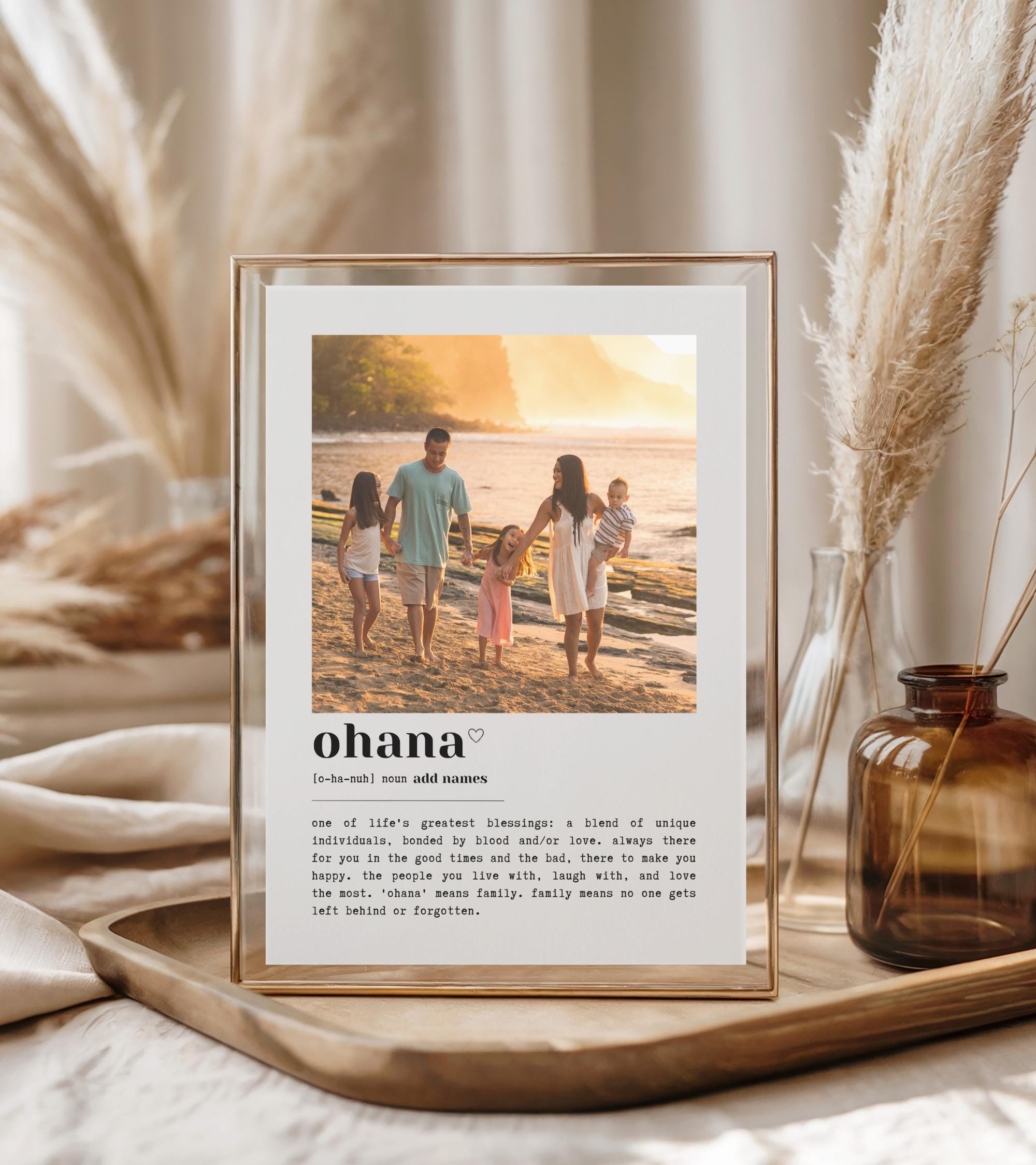 Ohana Picture Frame - Etsy