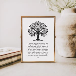 Bereaved Gifts, Sympathy Gift, Bereavement Poem, Sympathy Gift Loss of Father, Sympathy Gift Loss of Mother, Thoughtful Gift For Bereavement