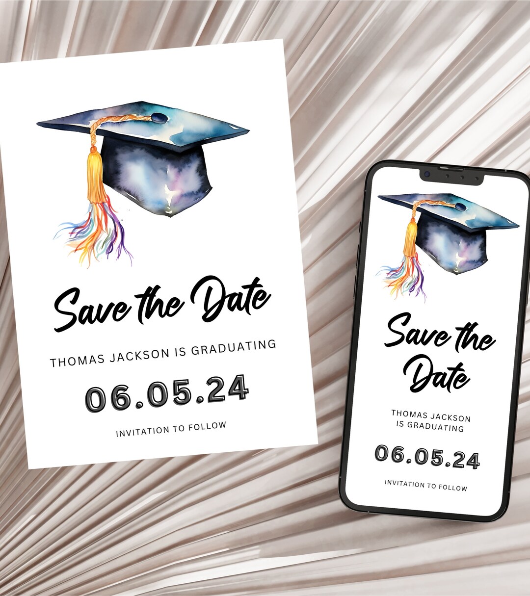 Save The Date Graduation Party Save The Date Graduation Template