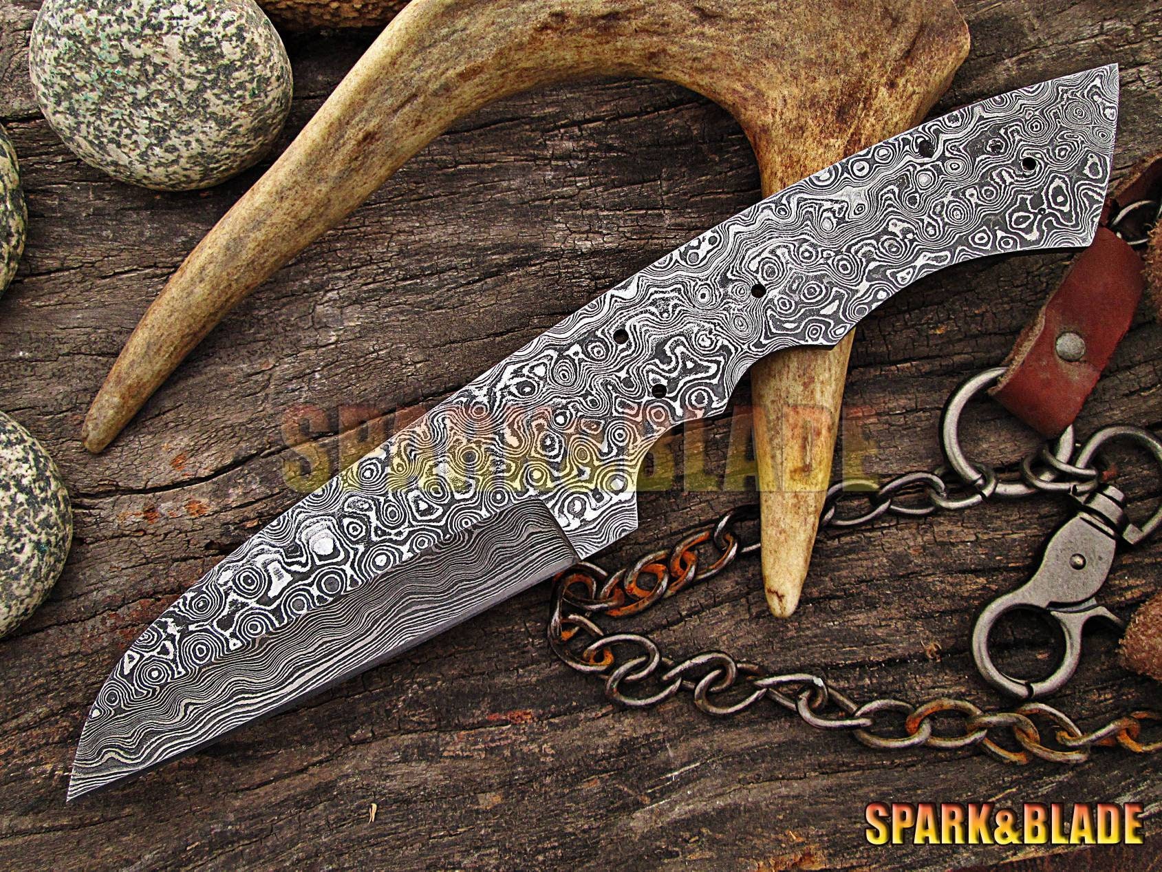  ColdLand 9.25 Hand Forged Damascus Steel Blank