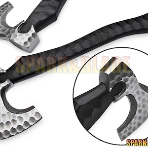 Viking Forged Axe, Viking Axe, hatchet, viking hatchet, Great For Axe Throwing, Camping, Survival, Outdoors and Chopping