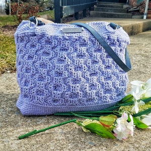 Melodramatic Tunisian Crochet Bag