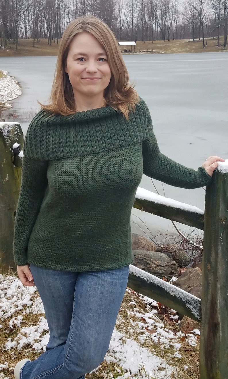 Tunisian Crochet Sweater Pattern Etsy