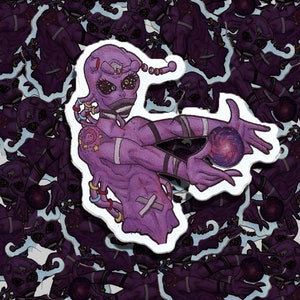 Powered Up Alien! Sticker