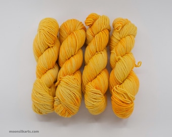 Golden Slumbers DK | Hand-Dyed 100% Superfine Merino Yarn | Ultra-Soft | DK Weight | Indie Dyed