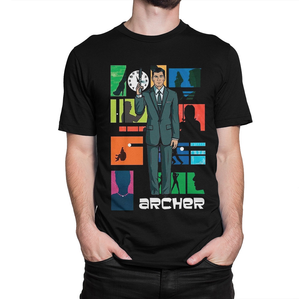 Archer TV Series TShirt Men's and Women's Sizes Etsy
