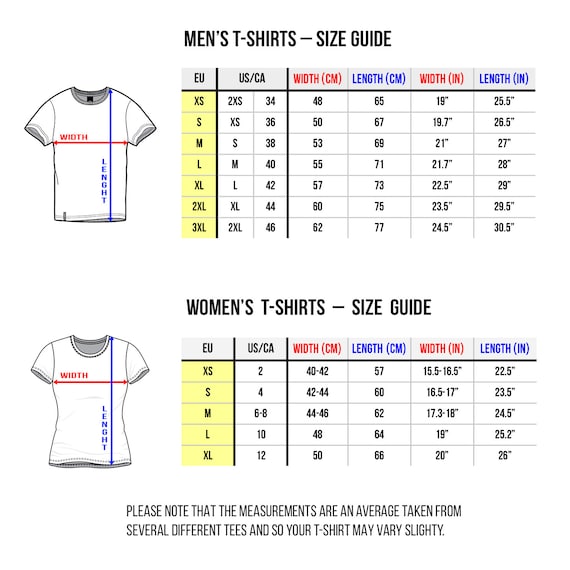 men's shirt sizes to womens