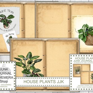 Kamerplanten Junk Journal Kit