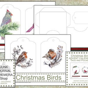 Bird Advent Calendar - Etsy