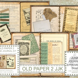 Kit diario spazzatura Old Paper 2