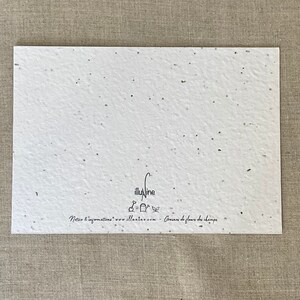 A6 Plantable Card - Flowers for my Dad - Wildflowers image 3