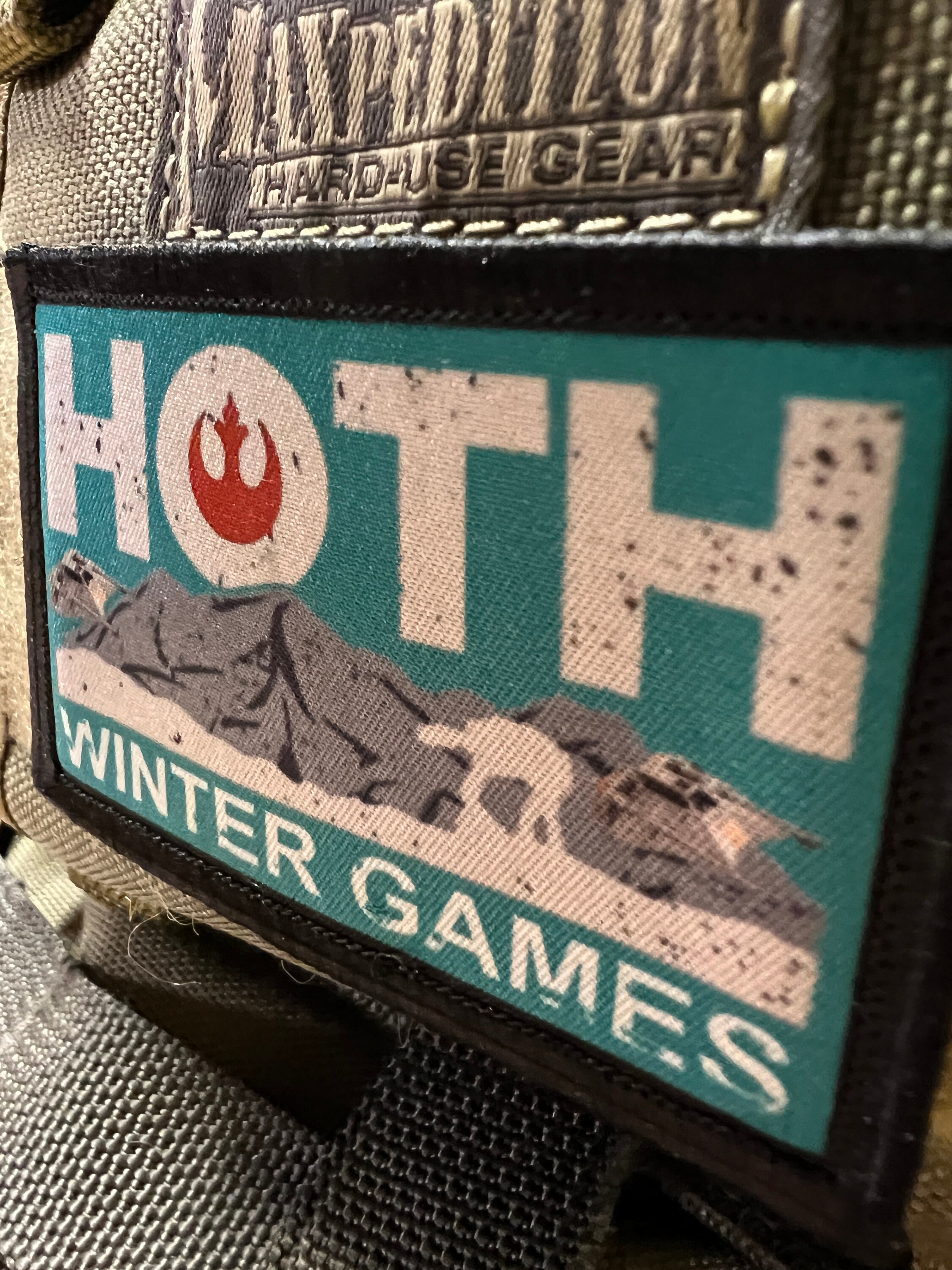 thumbnail image 2 of Hoth Winter Games Star Wars Morale Patch - Tactical Hook & Loop For Army / Military 2 of 5